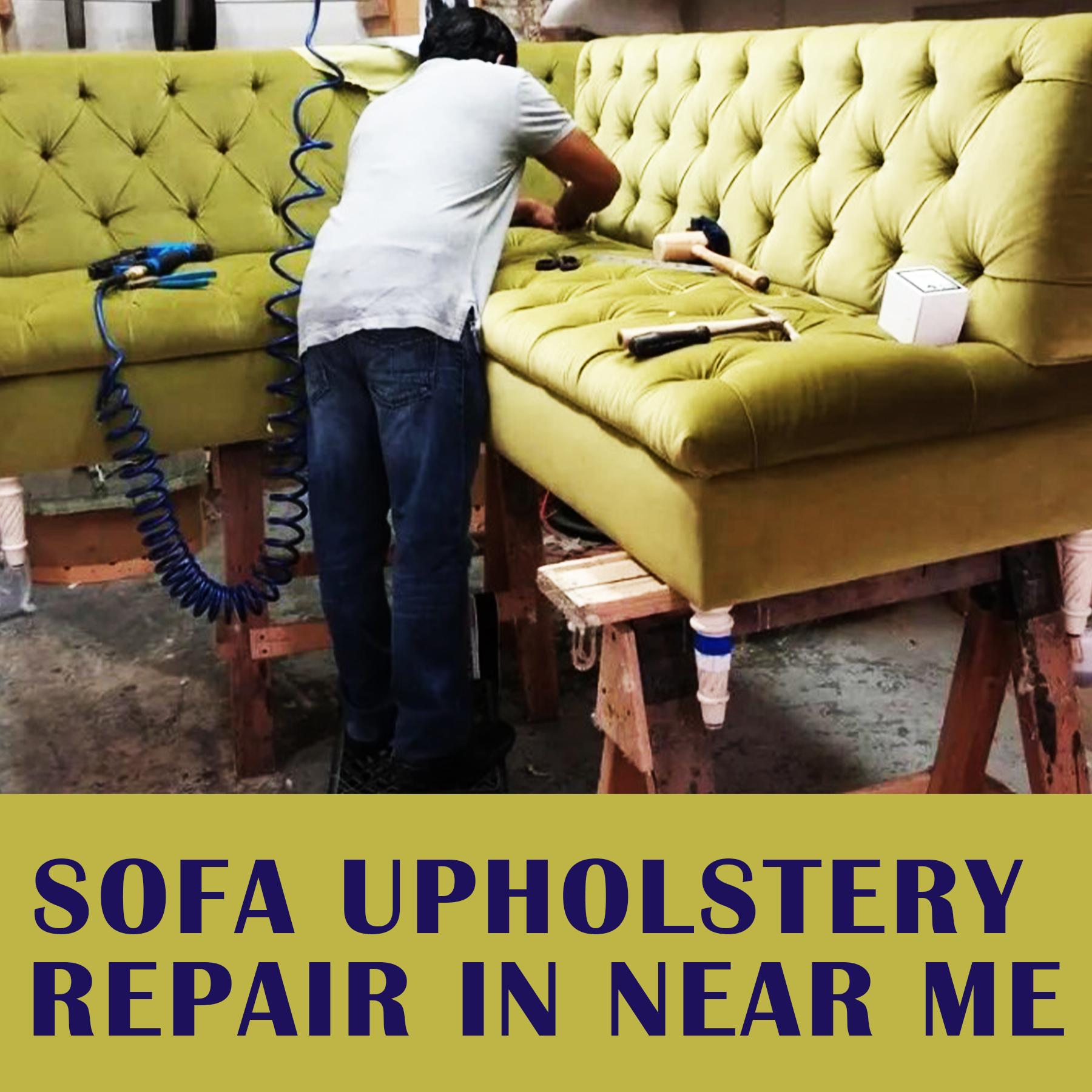 Sofa Upholstery Repair In Near Me